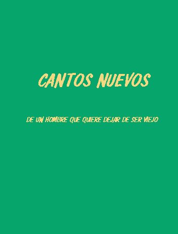 Cantos nuevos